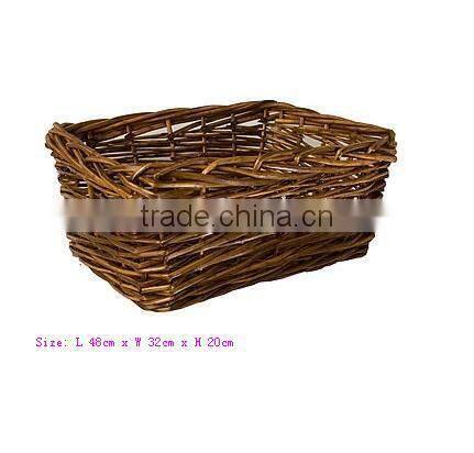 Wicker baskets clothing Storage basket