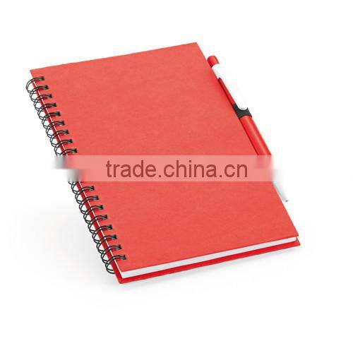 Notebook 80 lined sheets notebook with pen