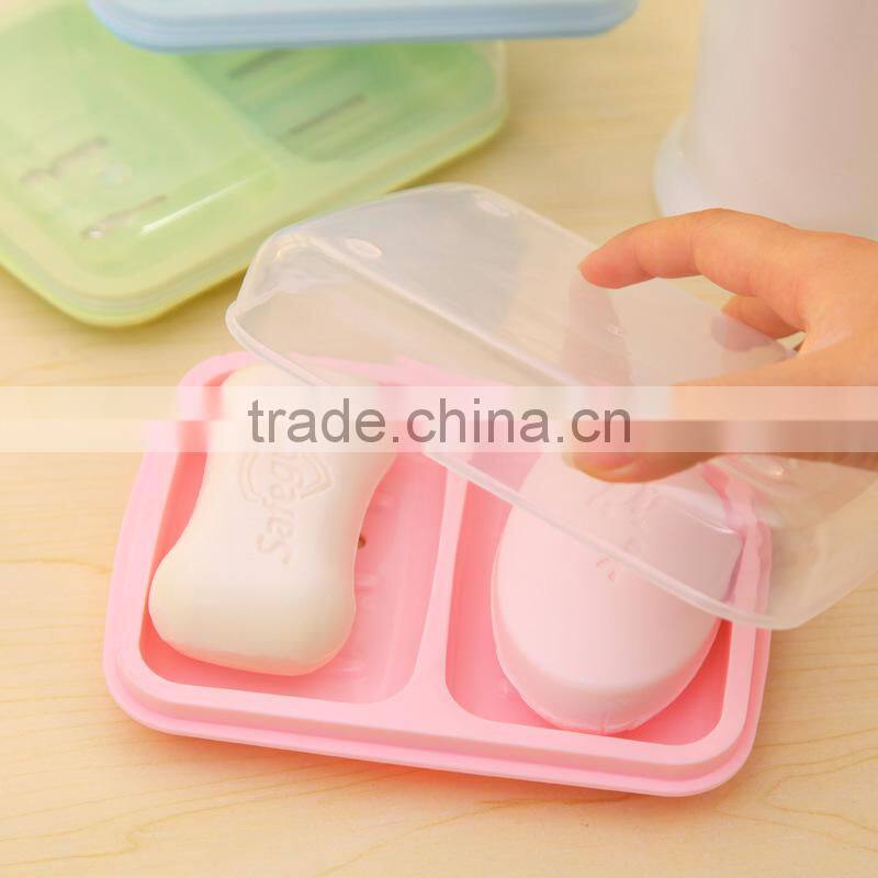Q080 fashion household wholesale home east plastic soap dish
