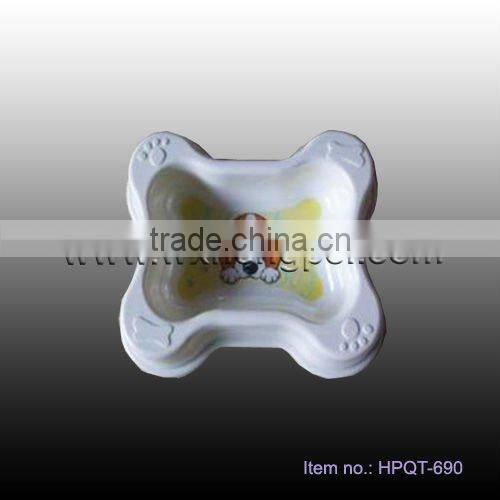 pet water bowl plastic pet bowl dog bowl