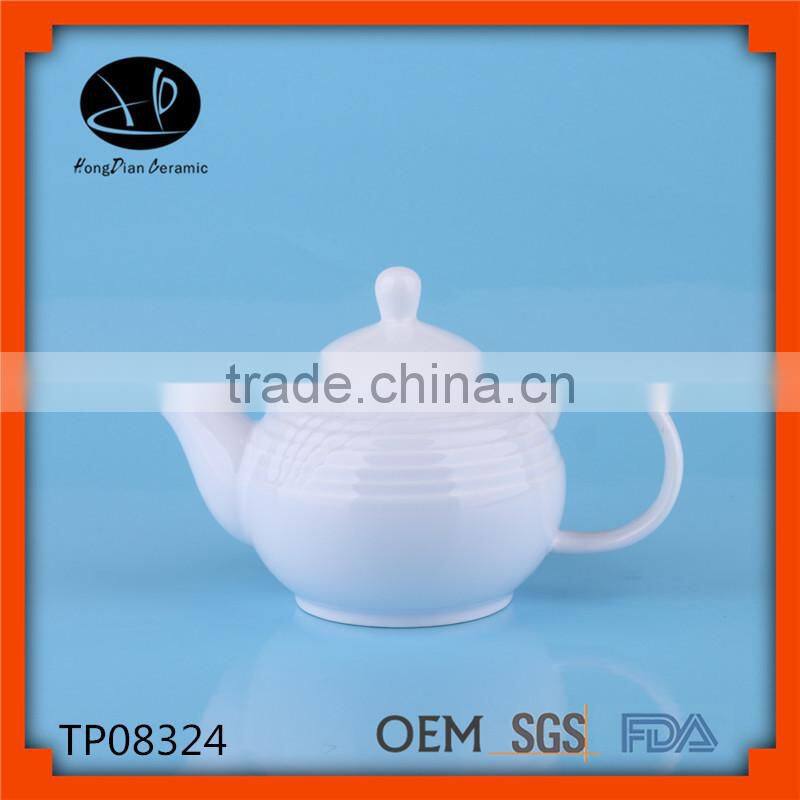 ceramic teapot , white ceramic teapot ,chinese ceramic tea pot,Catering antique white plated ceramic teapot