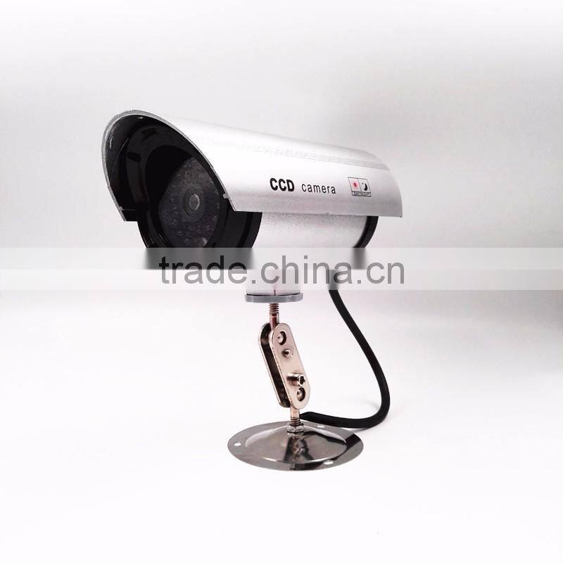 New Factory Direct Cheap Wholesale Fake Security Iron Stand Motion Sensor Detection Dummy Dome Camera