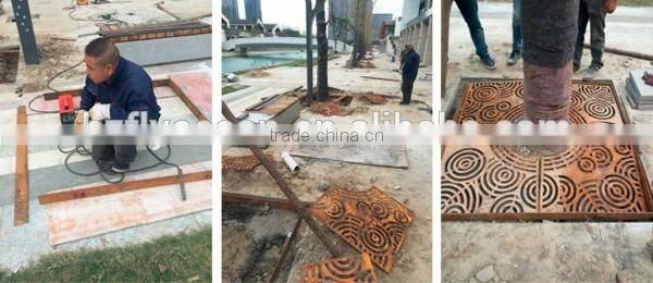 FO-9T13 Factory Direct Sale Stainless Steel Tree Pool Cover