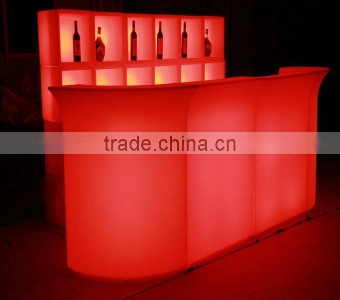 led ice bucket 40*40*40CM, different style led icebucket cube/bar furniture set