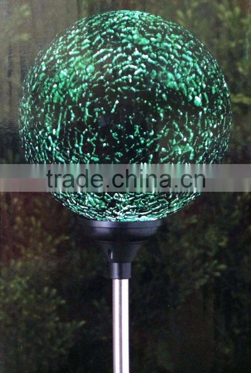 12-PC SUNSET SOLAR MOSAIC BALL (PDQ) Light