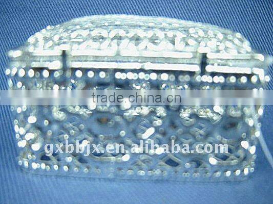 Rectangle silver wire cute seasonal packaging box