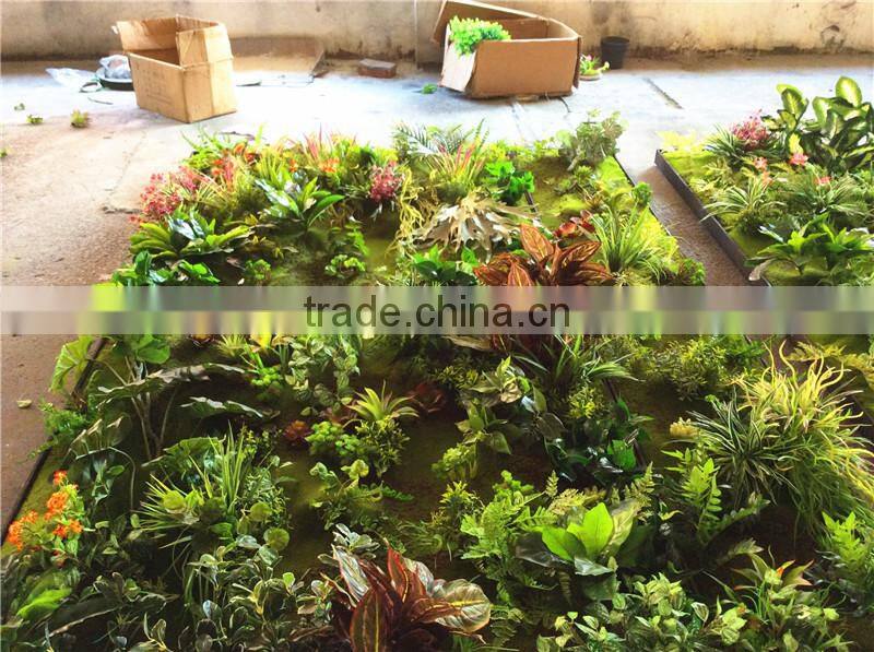 Home garden wedding decoration 200cm*40cm green boutique with moss carpet grass wall EJPQ03 0507