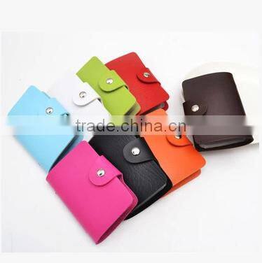 PU card bag,Leather bank card package