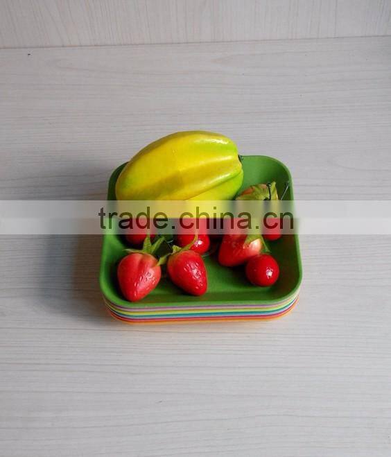 Hot-sell Eco Bamboo Fiber Medium Tray