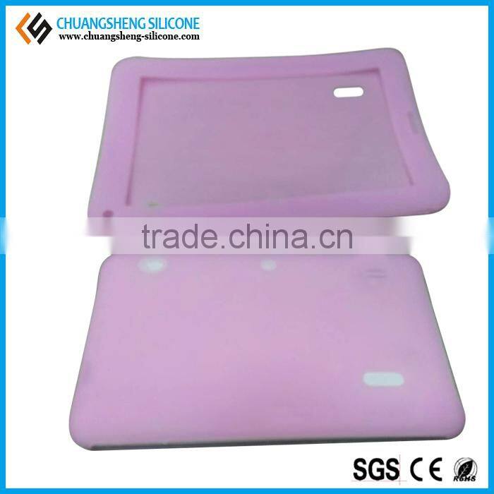 Popular Pink New Design eco-friendly Silicone Table PC Case