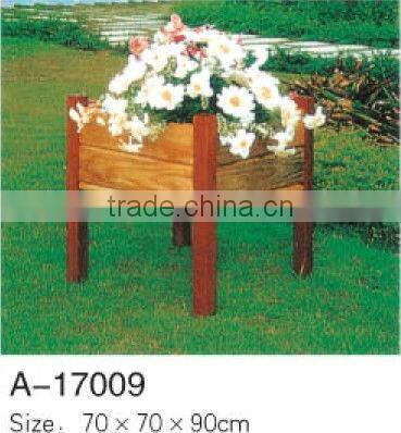 Furniture Outdoor Wooden Flower Pot(A-17009)