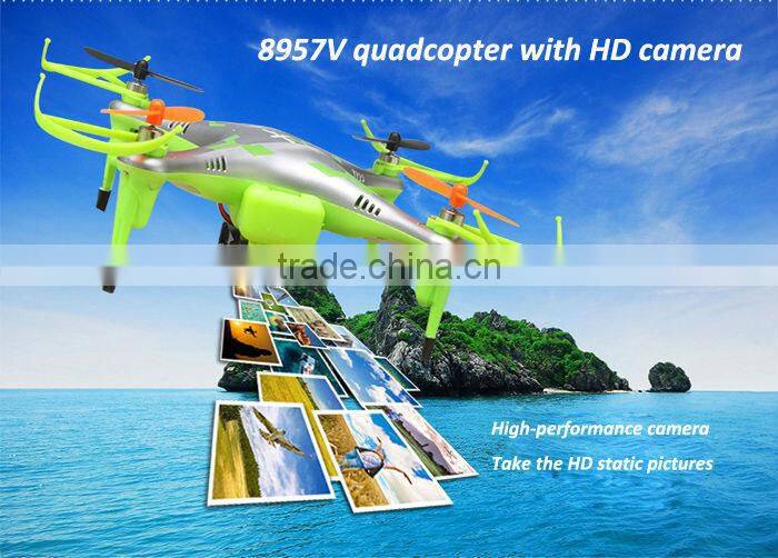 8957V Mini Drone Professional (Green or White) 2.4GHz RC Explorers Quad Copter