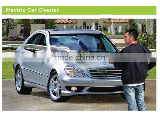 12V Electric car wash machine, electric clean and polish brush, electric car cleaner with telescopic rod