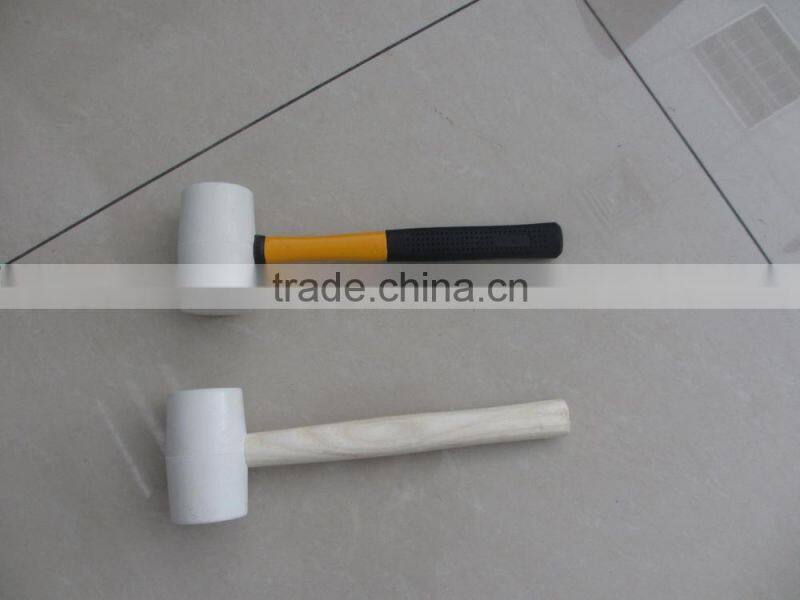 8oz 12oz rubber mallet hammer for export