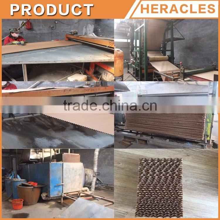 Heracles Wet Curtain Paper Cooling Pad chicken farm cooling pad on sale