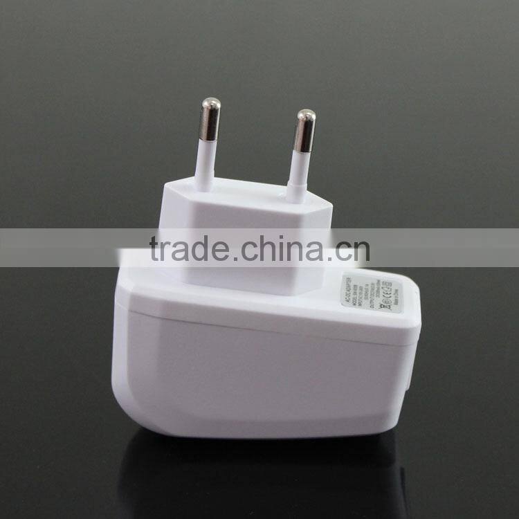 EU plug USB straight charger