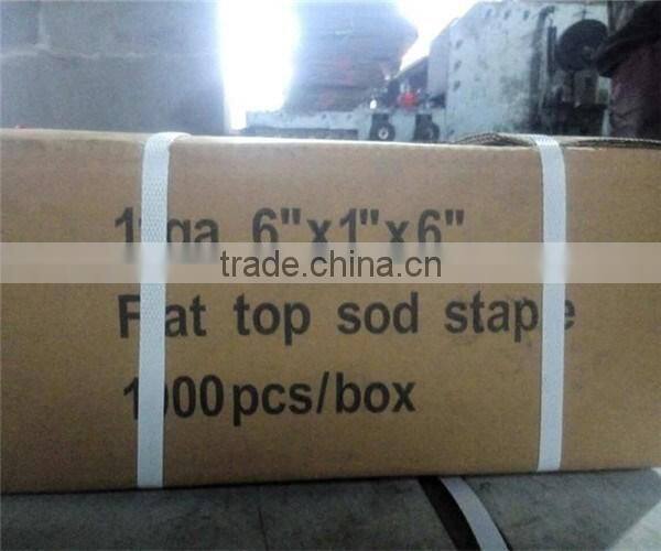 100 Count 6" Landscape Fabric sod Staples