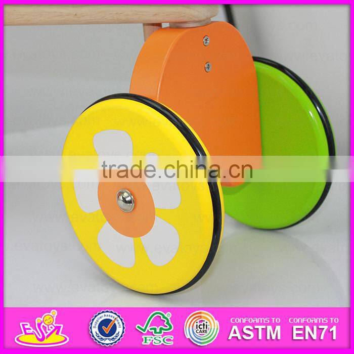 2015 Wholesale Children Baby Trike Toys,Cheap Safety Wooden Tricycle For Kids,Cute lion deisgn wooden baby tricycle toy W16A014