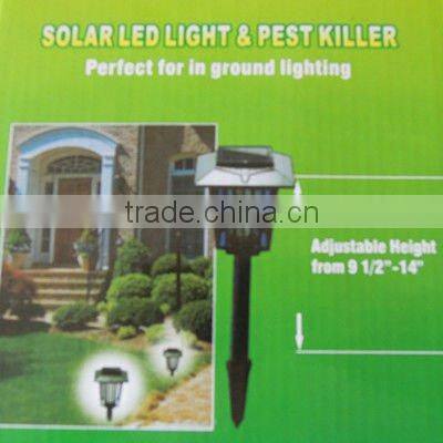 Solar mosquito killer light