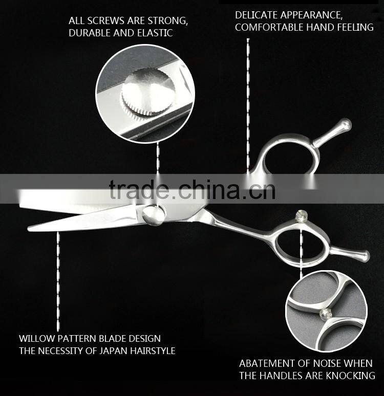 Pure Hand Made Customized Hair Cutting Shears Japanese Cobalt Steel Hairdressing Scissors