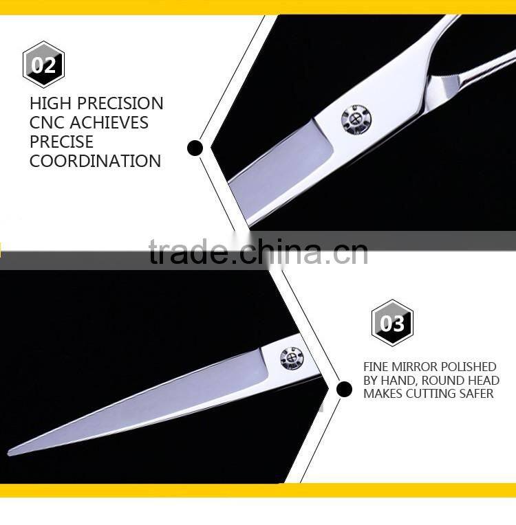 CA-75I 7.5inch double finger rest professional dog grooming scissors