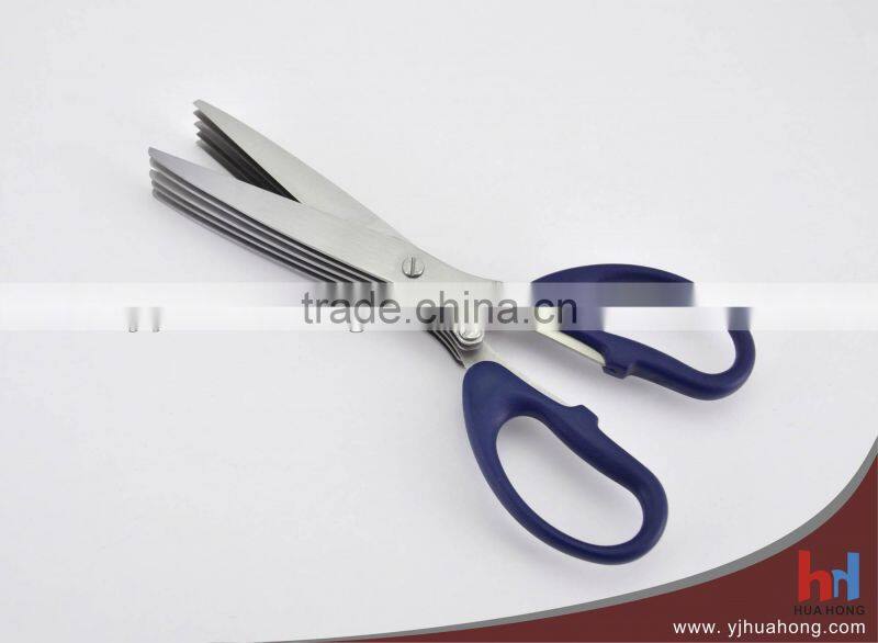 5 Blades Multi Purpose Kitchen Scissors,Herb Cutting Scissors,Multi Blade Scissors