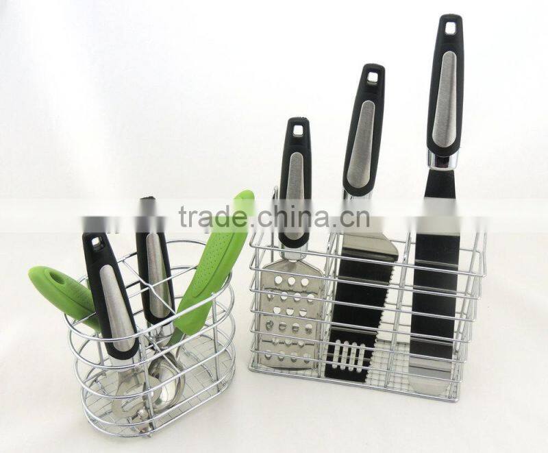 kitchen stand utensil wire rack