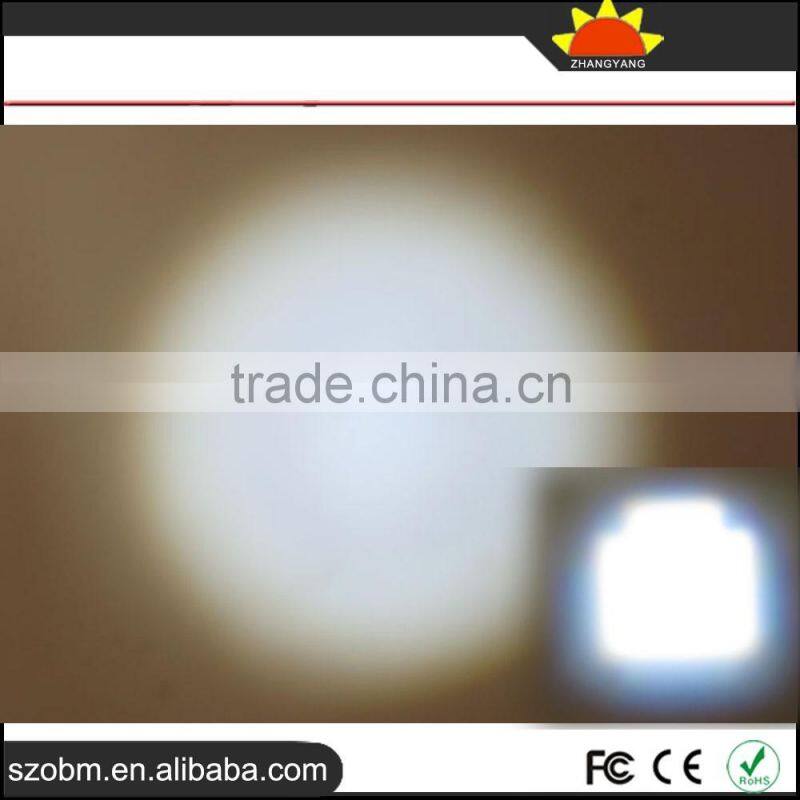 Cheap XP-E LED 2-in-1 Camping light Zoom Latern Flashlight with batteries