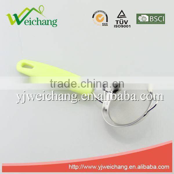 WCJ681 SKIMMER STAINLESS STEEL WITH PP HANDLE ,HOT SALE ,HIGH QUALITY