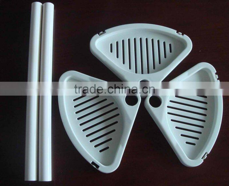 Stainless steel shower bathroom corner shelves