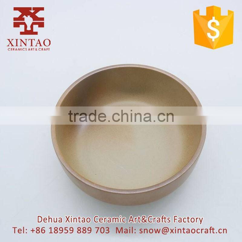 Popular Bowl Shaped Ceramic Succulent Plant Flower pot