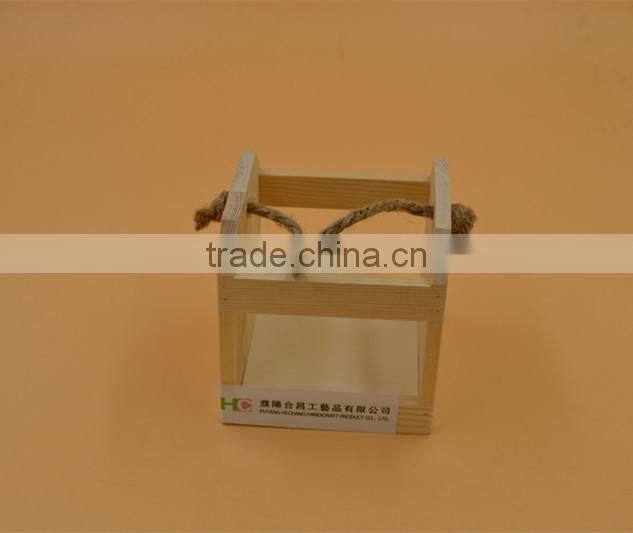 wholesale mini wooden hanger decoration,little wooden candlestick