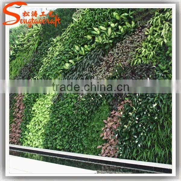 2017 Guangdong DIY fake vertical garden materials plant wall used artificial grass