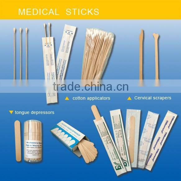 Good Quality Birch Sterile Wooden Tongue Depressor Supplier