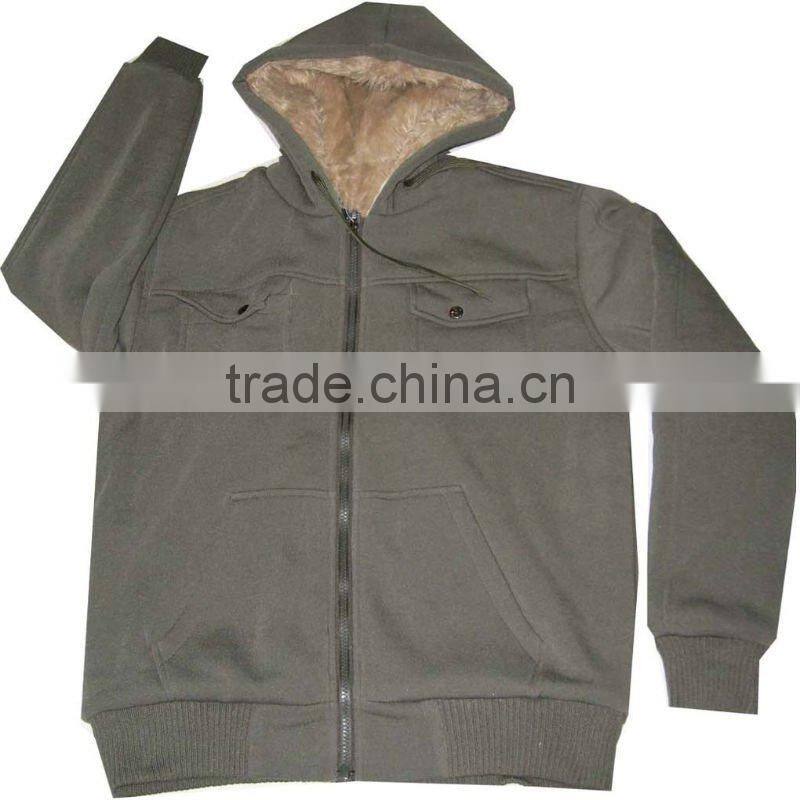 Hot design for men fur coat stock garment