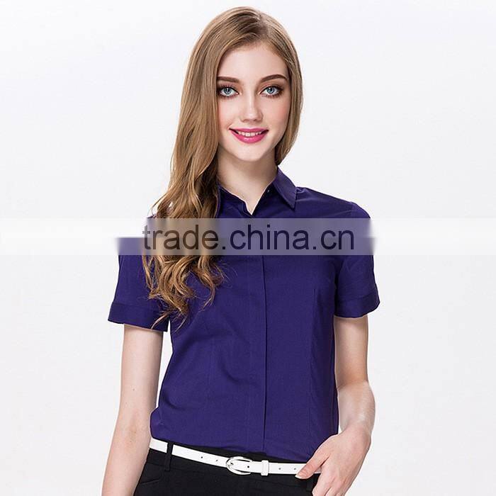 England Elegant Custom Formal Office Women Blouses