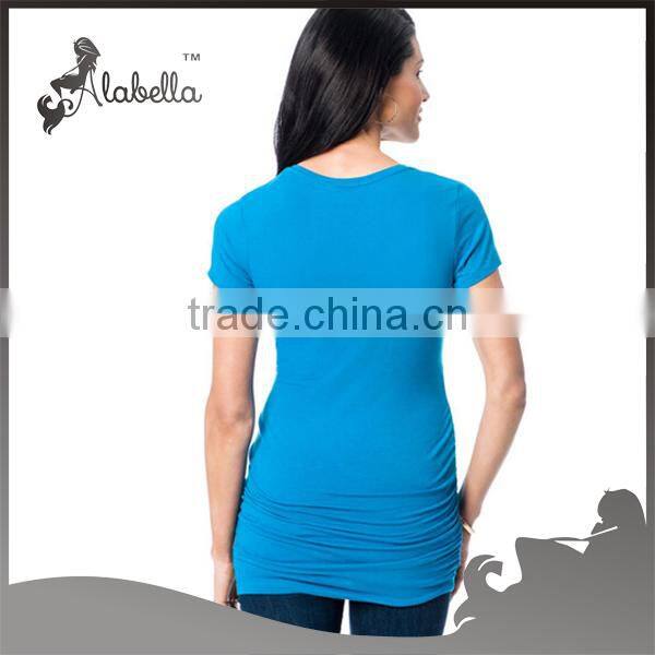 Blank t-shirt wholesale blank maternity t shirts