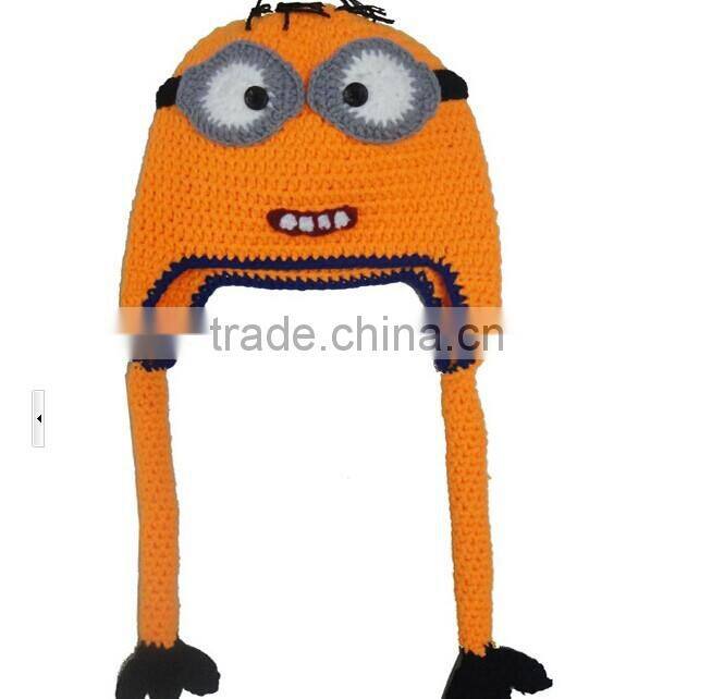 2014 best sell product,Unisex Gender crochet animal hats ,crochet hat
