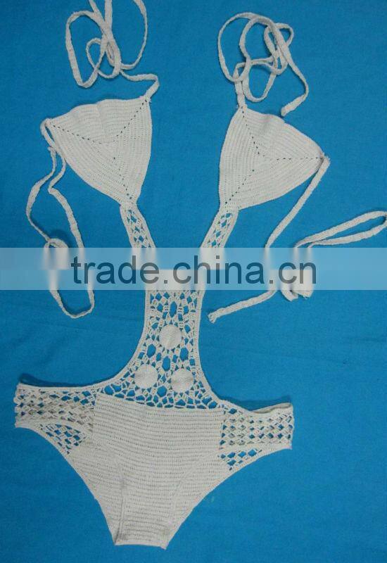 wholesale ladies crochet sexy bikini swimwear