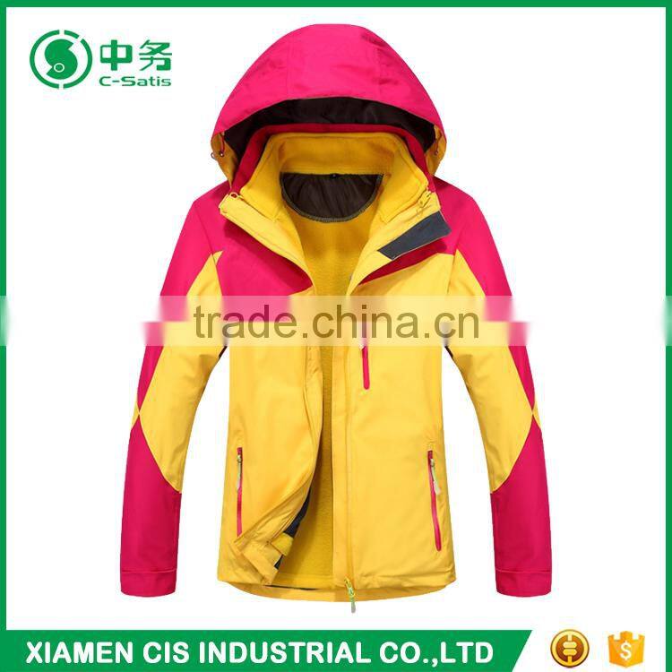 2017 Hot Sale Winter Waterproof Ski Wear Blank Snowboard Jacket for Women