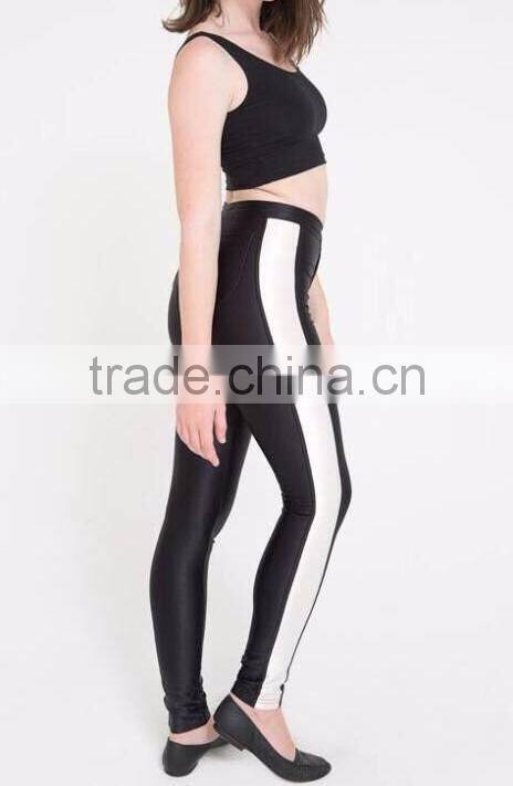 Runwaylover Most popular fashion supplex women fitness yoga leggings sports capri yoga pants