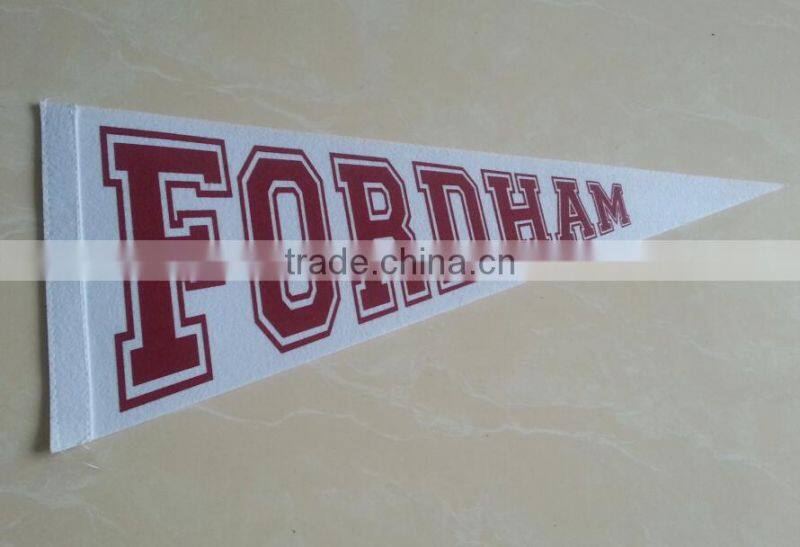 printed event pennant flag
