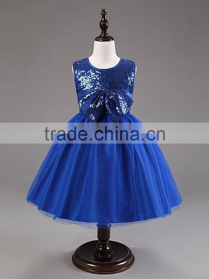 2015 New Flowers Dress For Girls For Wedding and Party Summer Baby Clothes Princess Party Kids Dresses For Girl Infant Costume