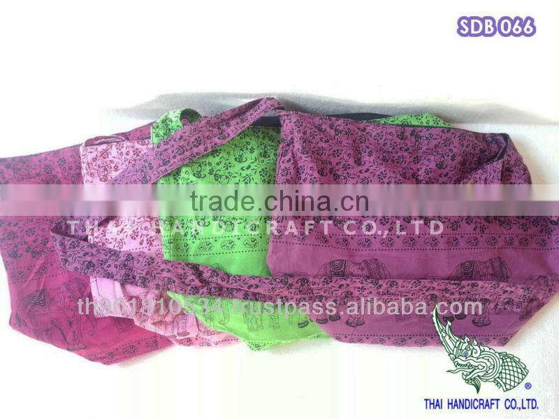 Thai Large Cotton Shoulder Hippie Boho Hobo Sling Crossbody Yaam