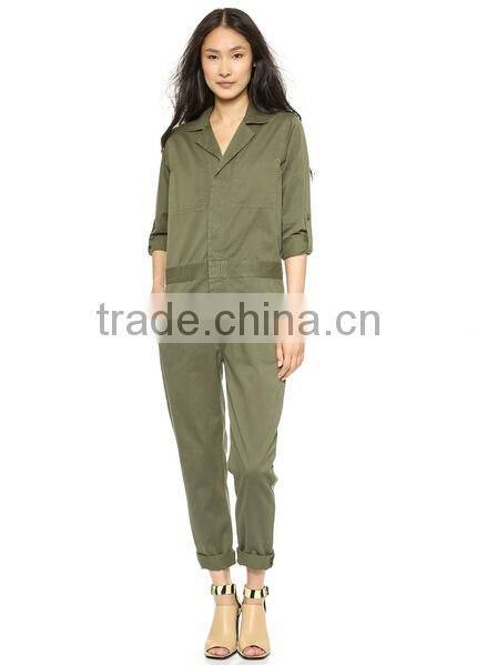2014 Women Wear Long Sleeve Jumpsuit