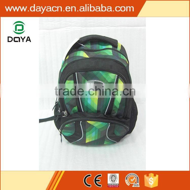 2017 custom fashionable latest new design fancy canvas school bag