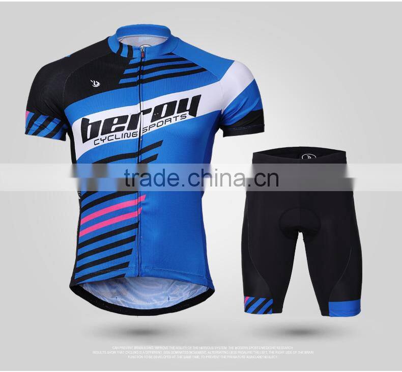 BEROY Brand New Bicycling Clothes, Thermal Cycling Jersey Activewear for Mountain Bike Riding