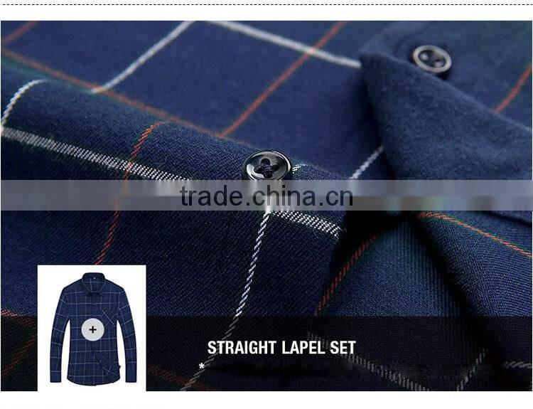 Latest shirt designs for men plaids flannel cotton couple long sleeve fancy design men shirt