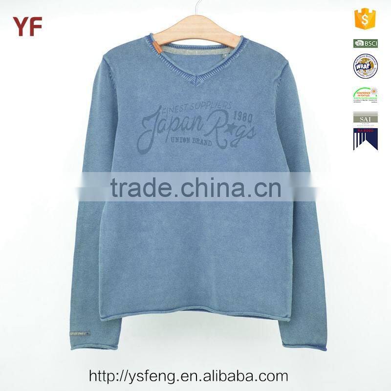 2016 Fashion Kids Design Boy Knitting Patterns Children Sweater