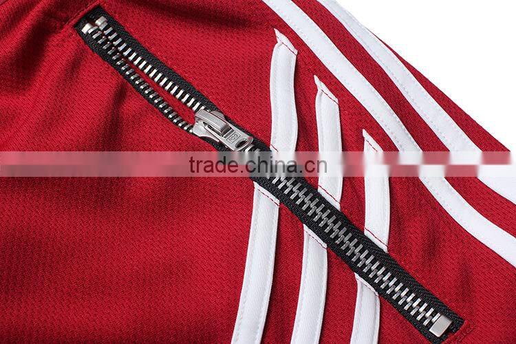 wholesale cheap 100%polyester dri fit sport shorts with custom design